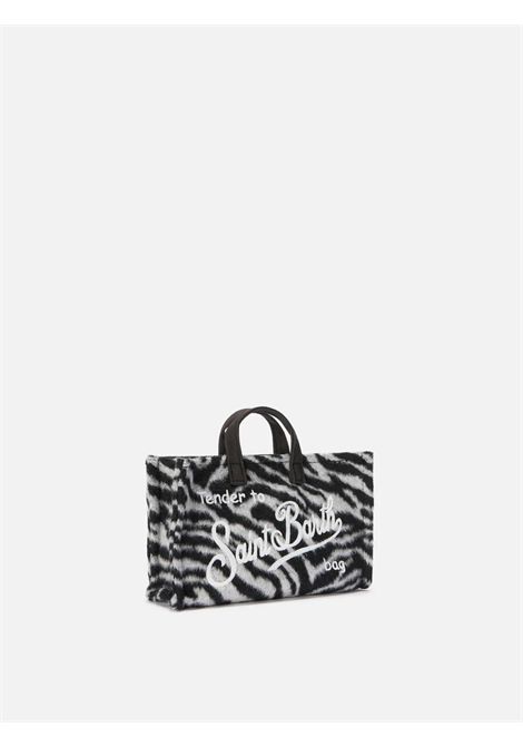 Phone bag con logo SAINT BARTH | PHONE006 PHONE BAG FELT00269I ZEBRA 00EMB